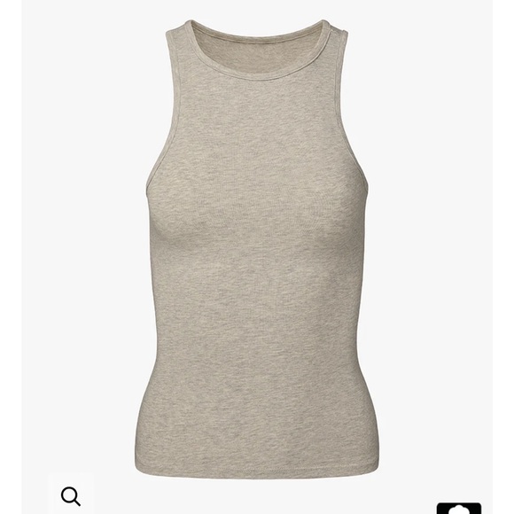 WeWoreWhat SET - top and sweatpants in heather grey - Picture 2 of 4